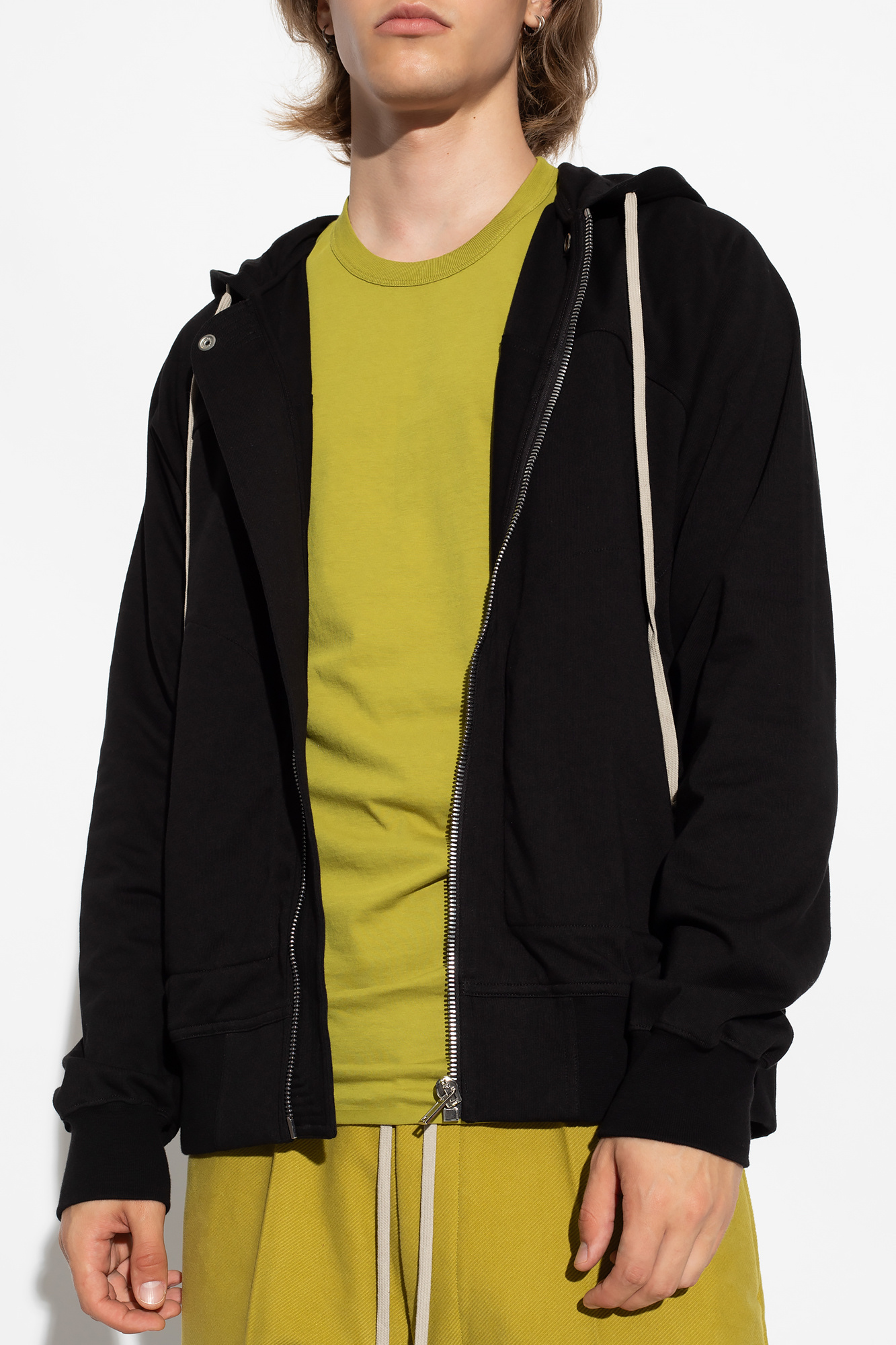 Black Relaxed-fitting hoodie Rick Owens - Vitkac Canada